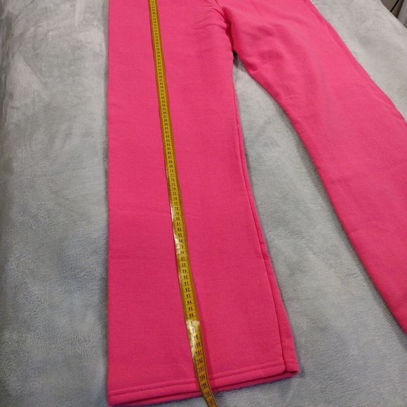 Vintage Joggers Sweatpants Pink Soft Women's 90s Size M 8-10 NWT - Picture 10 of 12